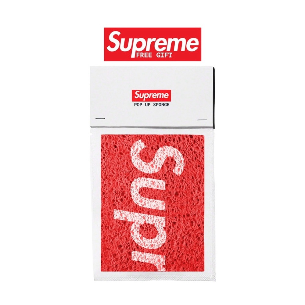 Supreme Pop Up Sponge